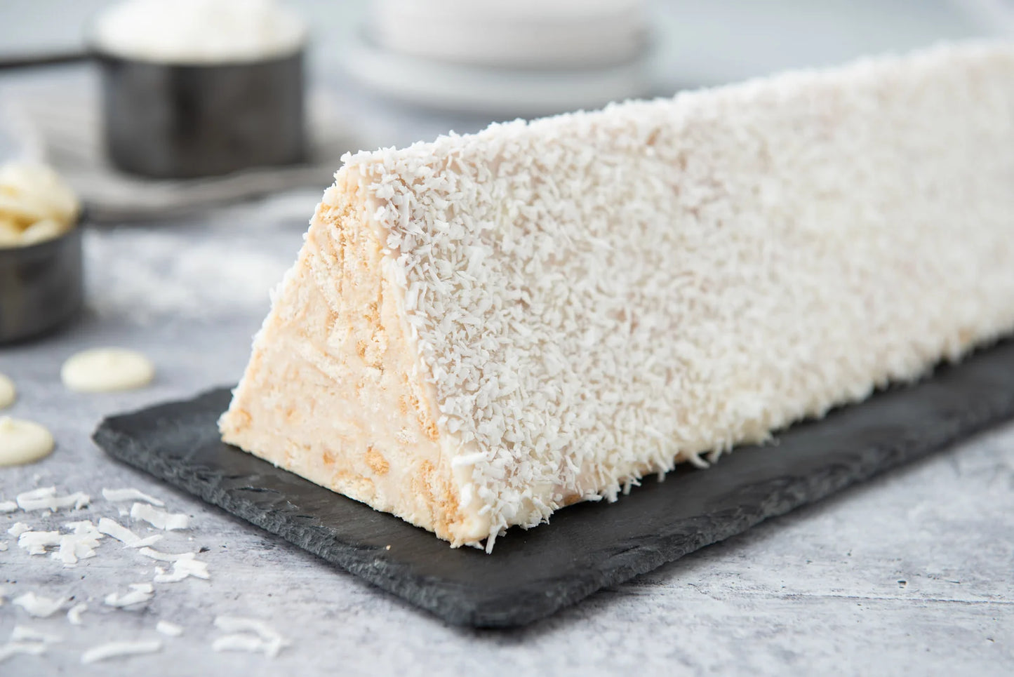 White Chocolate Mosaic Cake