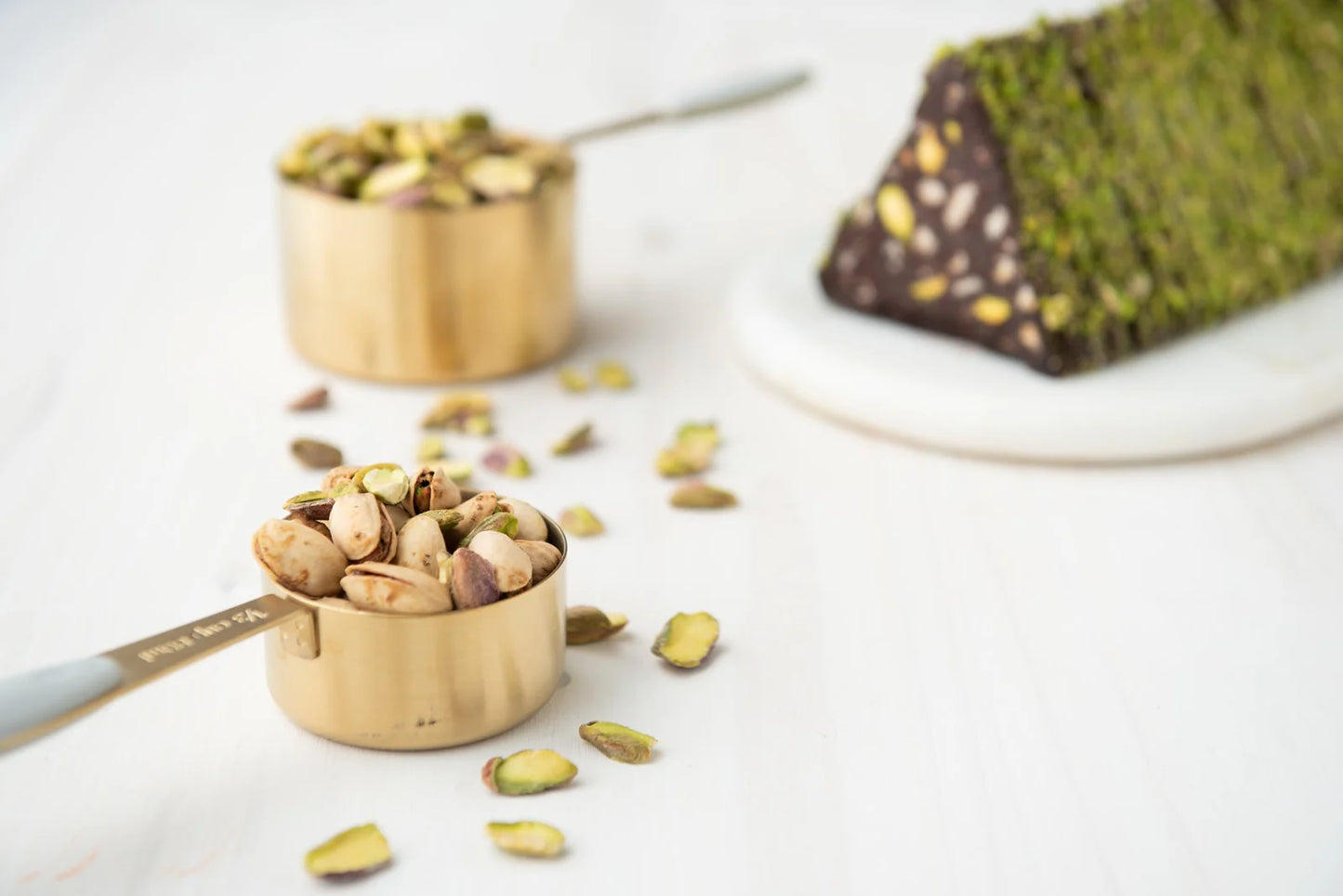 Pistachio Mosaic Cake