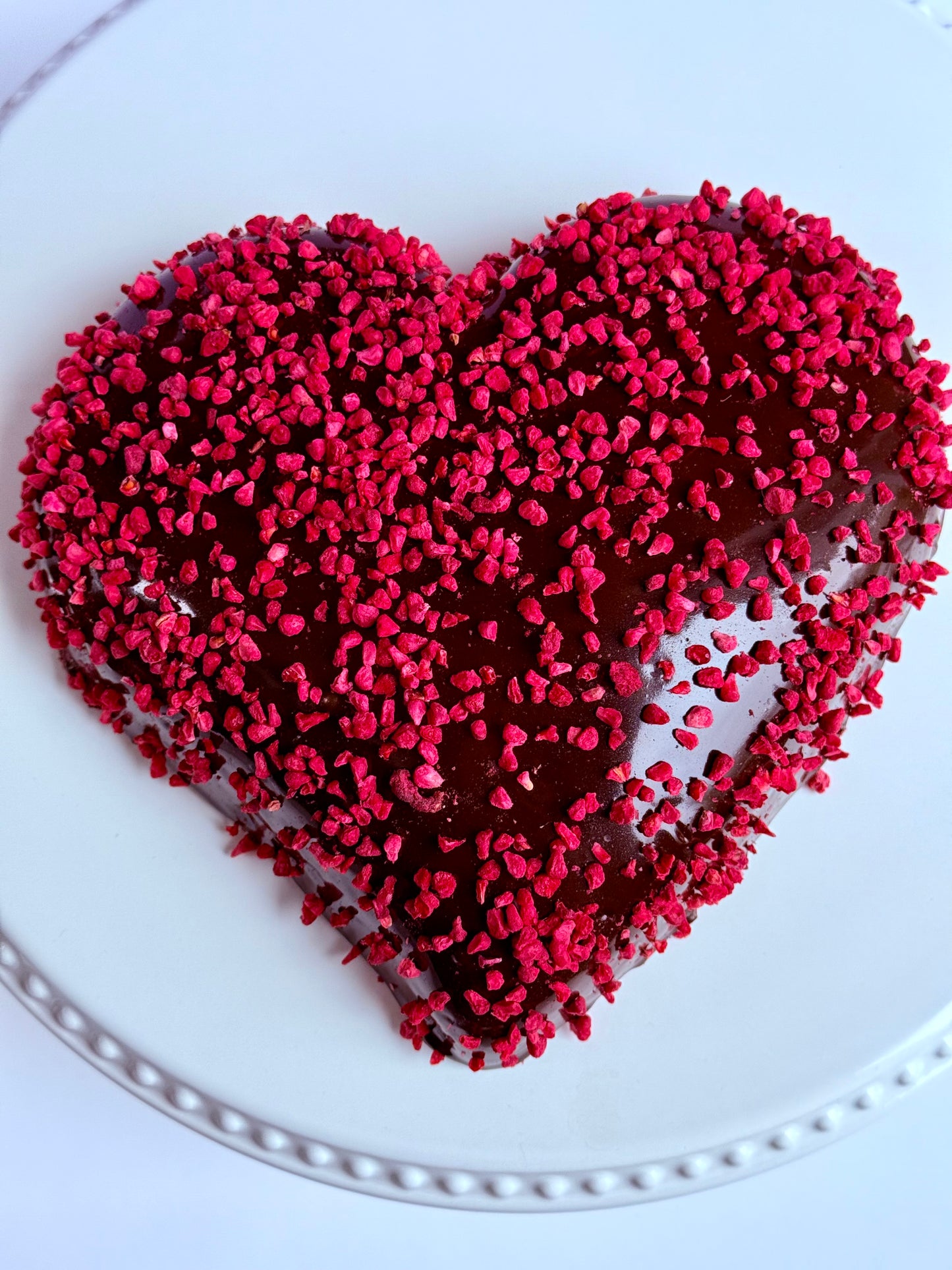 Valentine's Day Mosaic Cake