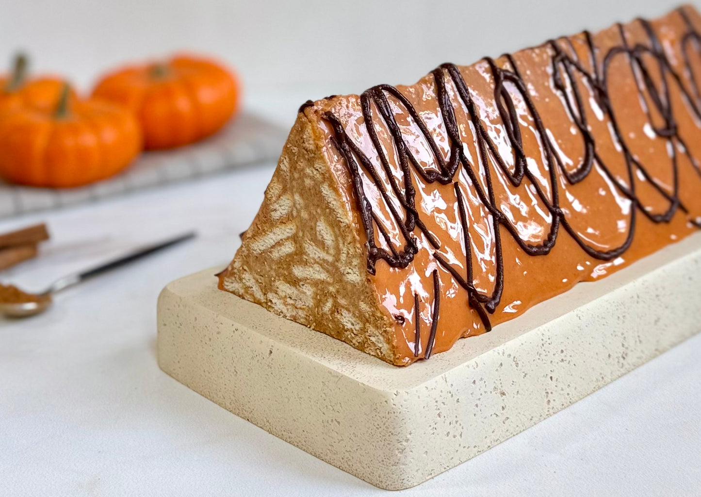 Pumpkin Mosaic Cake - Fall Limited Edition