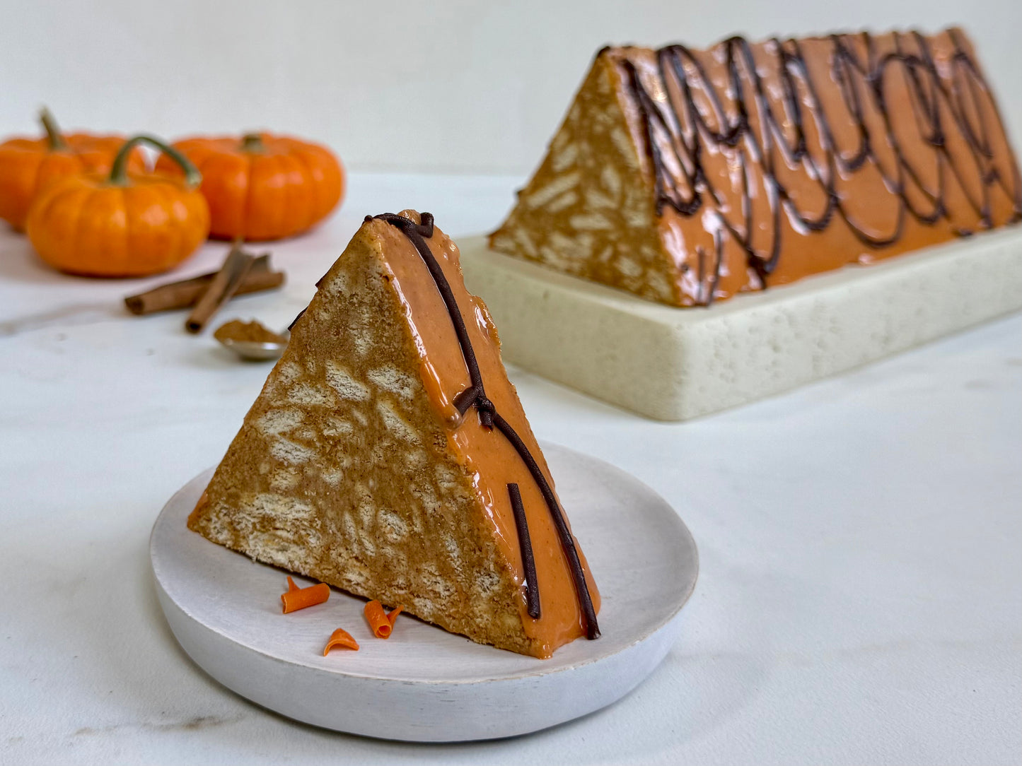 Pumpkin Mosaic Cake - Fall Limited Edition
