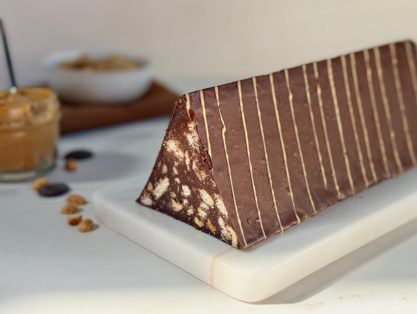 Reeses Mosaic Cake