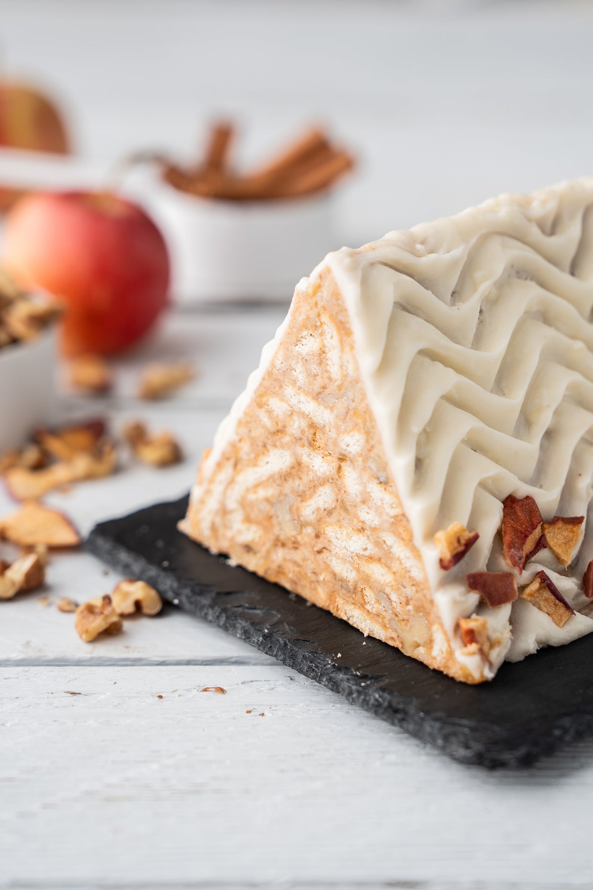 Apple Mosaic Cake