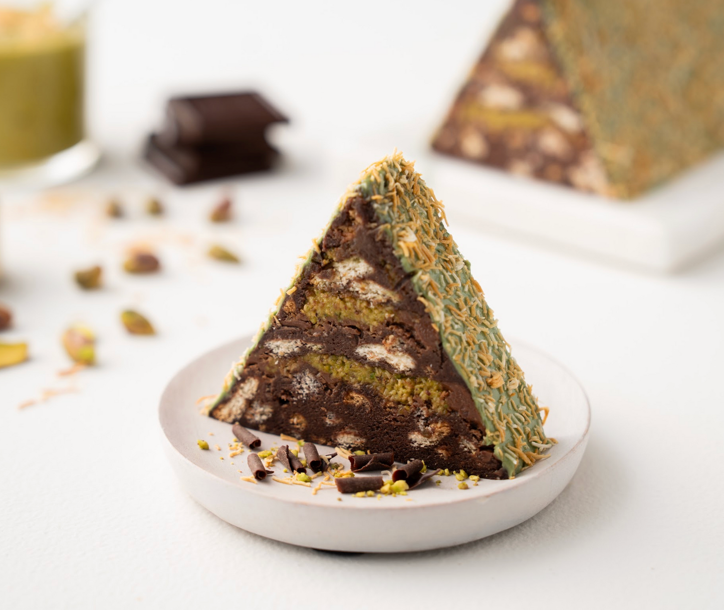 Dubai Chocolate Mosaic Cake (Sold Out!)